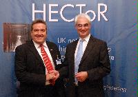 A set of photographs of the opening of HECToR by Alistair Darling MP on the 14th January 2008.  Photographs include unveiling the plaque, Richard Kenway, Timothy O'Shea, David Hamilton, and Peter Ungaro of Cray Inc.